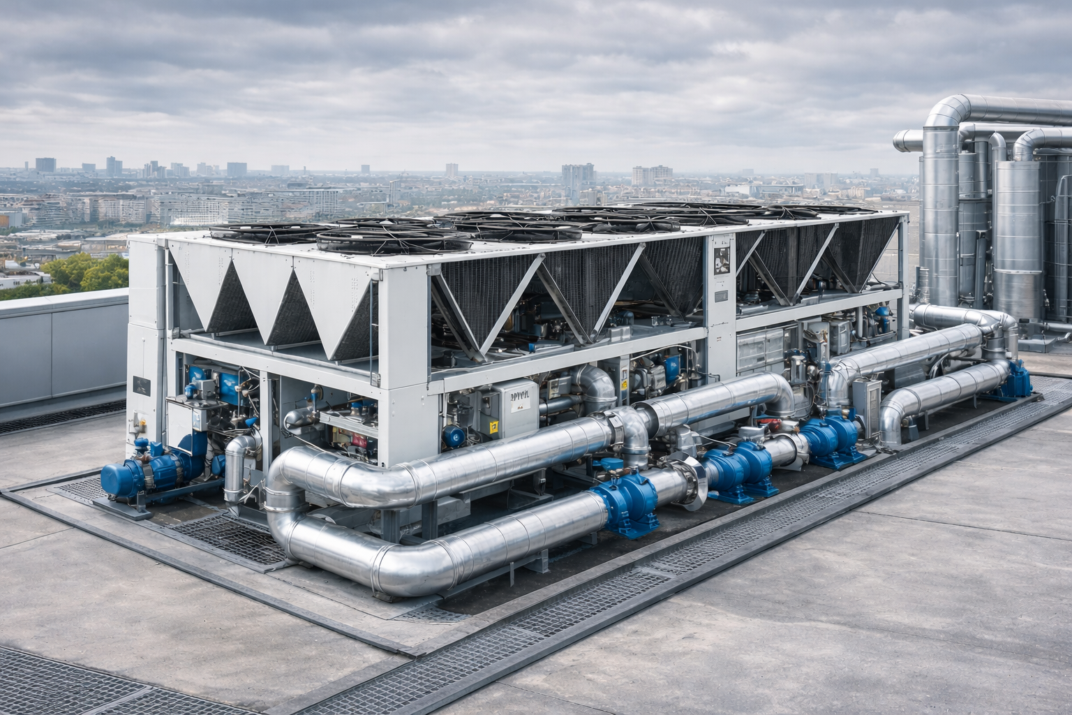 Чиллеры: как устроены, где применяются и почему без них не работает современное здание