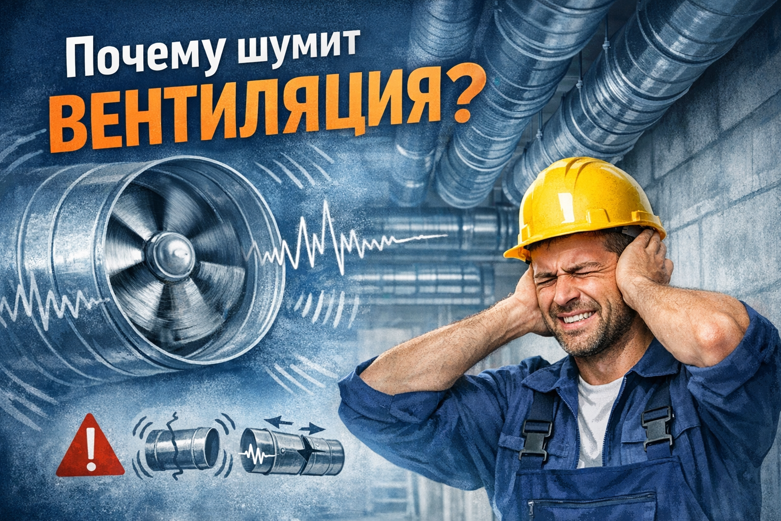Почему шумит вентиляция: 5 причин, которые допускают даже на дорогих объектах